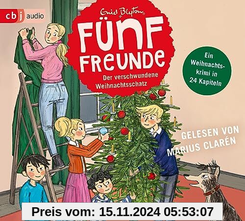 Fünf Freunde - Der verschwundene Weihnachtsschatz (Weihnachtskrimi-Reihe, Band 2)