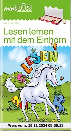 miniLÜK: Lesen lernen mit dem Einhorn