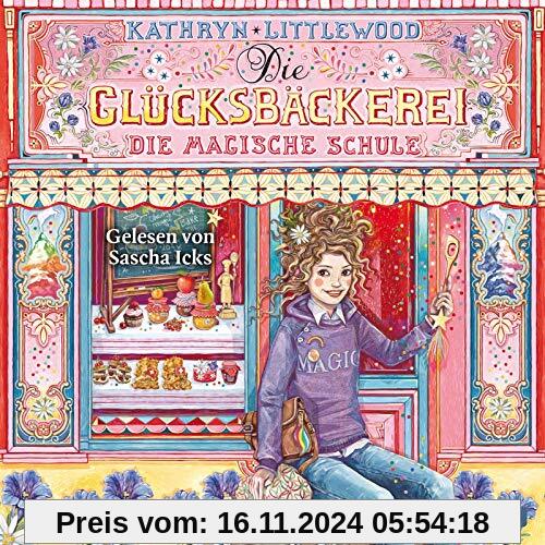 Die Glücksbäckerei 8: Die magische Schule: 4 CDs