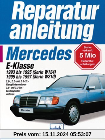 Mercedes-Benz E-Klasse (W 124 / W 210): 111 (4-Zyl.) und 104 (6-Zyl., 24V). E 200, 2.0 Ltr., 100 kW; E 220, 2.2 Ltr., 11