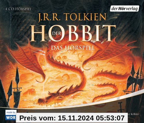 Der Hobbit, 4 Audio-CDs