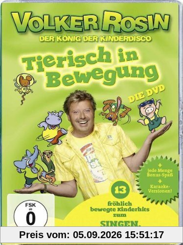 Tierisch in Bewegung, DVD