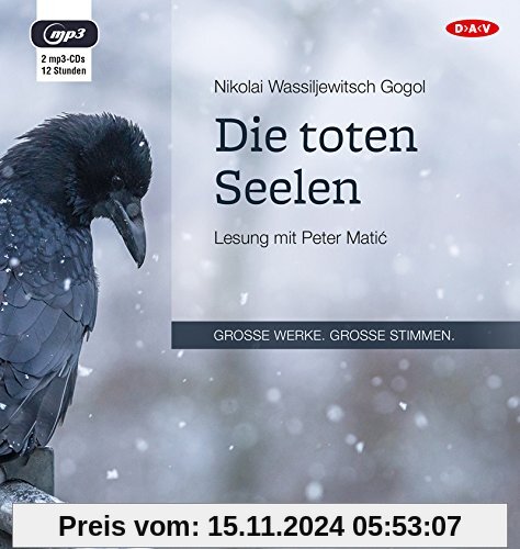 Die toten Seelen (2 mp3-CDs)