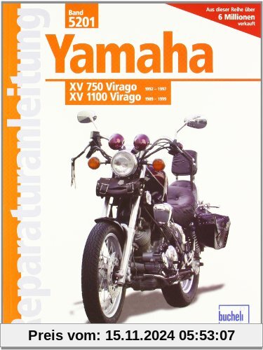 Yamaha XV 750 Virago 92-97 / XV 1100 Virago 89-99 (Reparaturanleitungen)