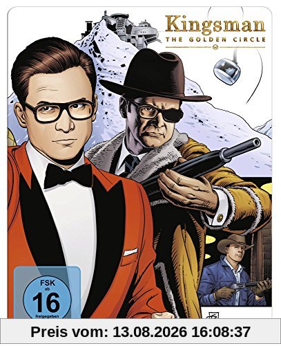 Kingsman - The Golden Circle - Steelbook mit exklusivem Booklet [Blu-ray]