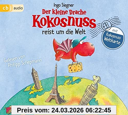 Der kleine Drache Kokosnuss reist um die Welt (Vorlesebücher, Band 6)