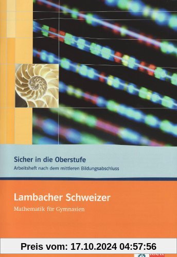 Lambacher Schweizer Arbeitsheft fÃ1/4r den Ãbergang Realschule - berufliches Gymnasium: mit LÃ¶sungen