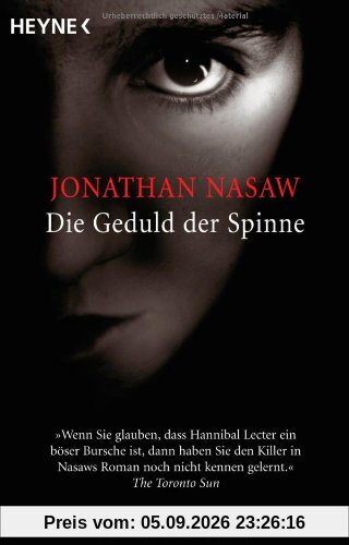 Die Geduld der Spinne: Roman
