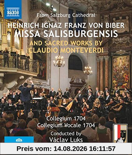 Heinrich Ignaz Franz von Biber Biber / Monteverdi, Missa Salisburgensis Und Andere Geistliche Werke (Salzburger Dom, 2016) [Blu-ray]