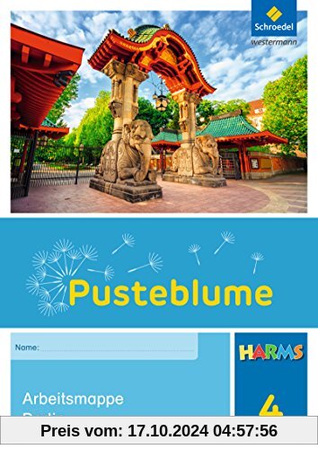 Pusteblume. Das Sachbuch - Ausgabe 2016 für Berlin und Brandenburg: Harms Arbeitsmappe 4 Berlin