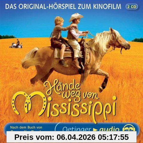 Hände weg von Mississippi! Das offizielle Hörspiel zum Kinofilm. 2 CDs