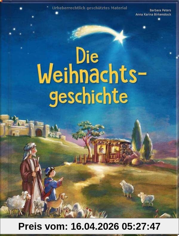 Die Weihnachtsgeschichte: Bilderbuch