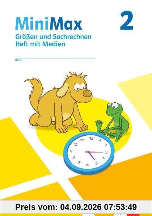 MiniMax 2: Größen und Sachrechnen - Verbrauchsmaterial mit Medien Klasse 2 (MiniMax. Ausgabe ab 2026)