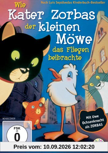 Wie Kater Zorbas der kleinen Möwe Lucky das Fliegen beibrachte