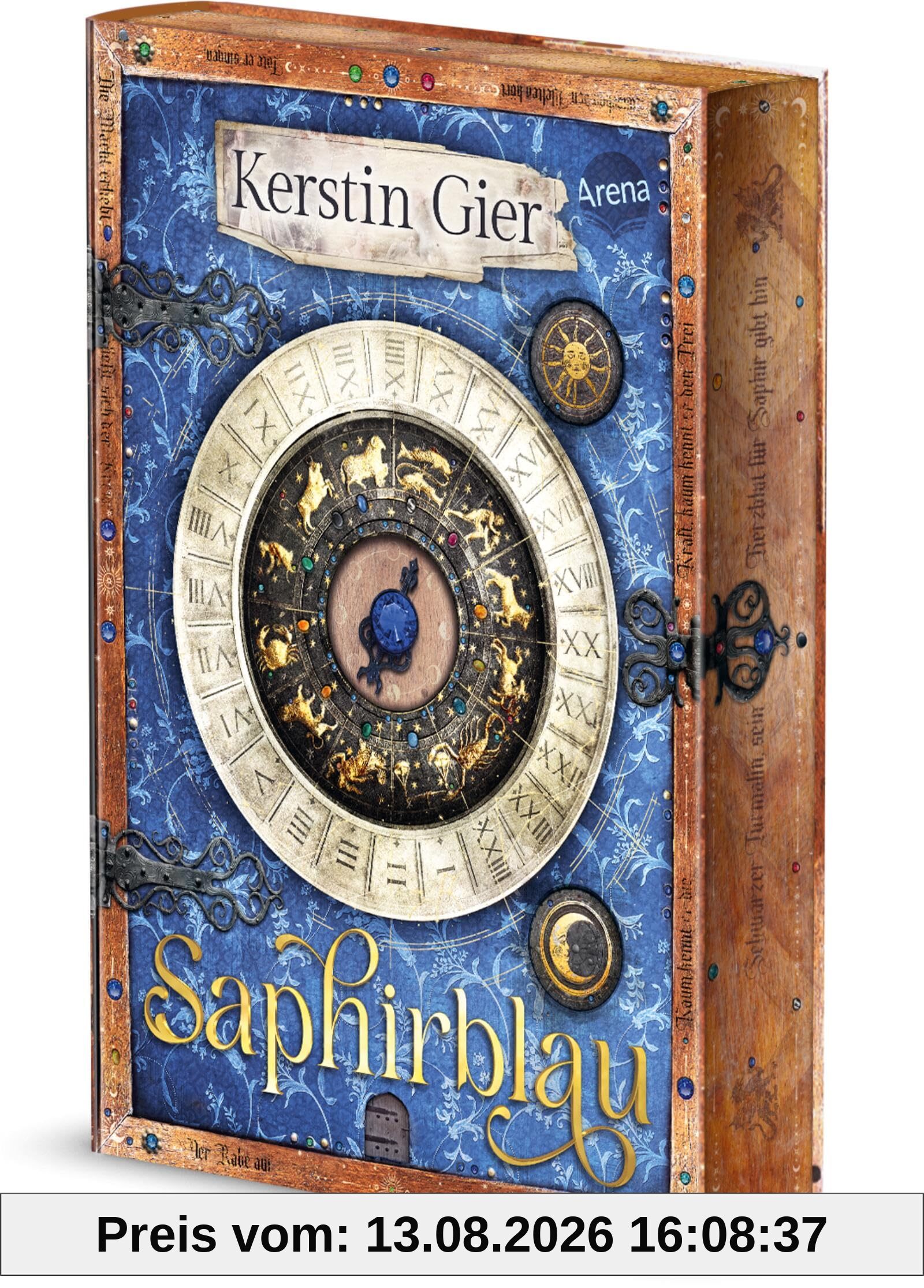 Liebe geht durch alle Zeiten (2). Saphirblau: Der zweite Band der wunderschön gestalteten Zeitreise-Edition der Edelstein-Trilogie von Gwendolyn und ... Gier - mit Farbschnitt in der 1. Auflage