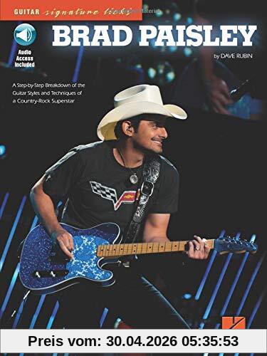 Signature Licks Guitar: Brad Paisley: Lehrmaterial, CD für Gitarre (Guitar Signature Licks)