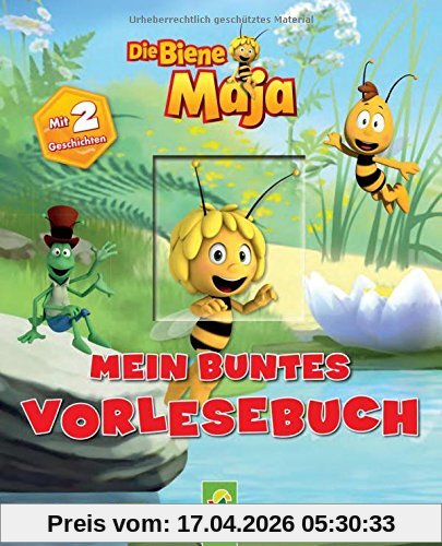 Die Biene Maja - Mein buntes Vorlesebuch: Mit 2 Geschichten