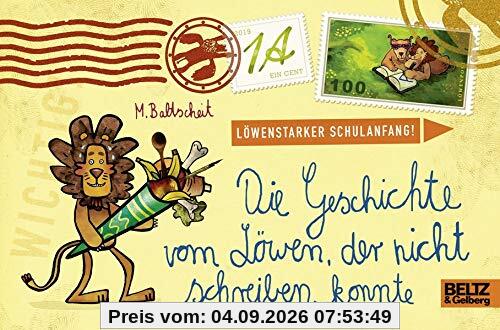 Die Geschichte vom Löwen, der nicht schreiben konnte: Die Schultütenausgabe
