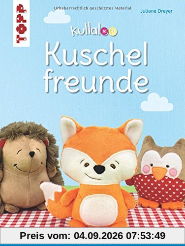 kullaloo Kuschelfreunde: 3 Labels zum Annähen. Stickdateien zum Individualisieren.