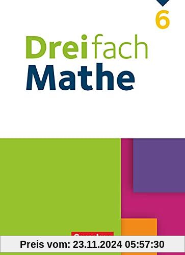 Dreifach Mathe - Ausgabe 2021 - 6. Schuljahr: Schülerbuch