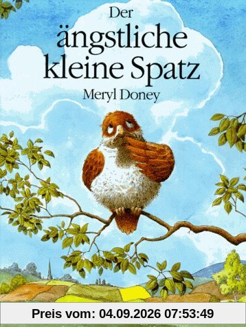 Der ängstliche kleine Spatz