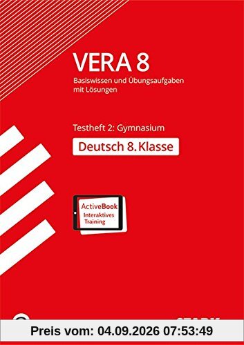 VERA 8 Testheft 2: Gymnasium - Deutsch