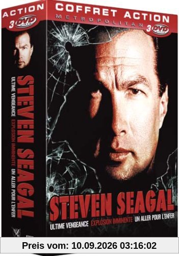 Coffret Steven Seagal 3 DVD: Ultime vengeance / Un aller pour l'enfer / Explosion imminente [FR Import]