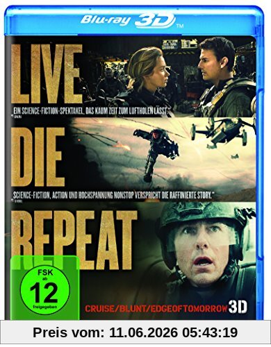 Edge of Tomorrow - Live.Die.Repeat [3D Blu-ray]