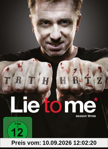Lie to Me - Season Three [4 DVDs]