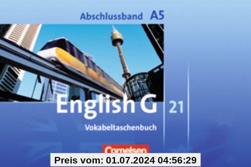 English G 21 - Ausgabe A: Abschlussband 5: 9. Schuljahr - 5-jährige Sekundarstufe I - Vokabeltaschenbuch