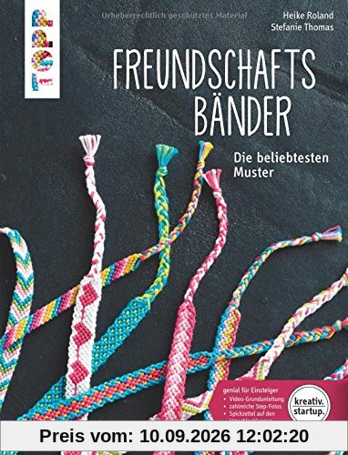 Freundschaftsbänder (kreativ.startup.): Die beliebtesten Muster