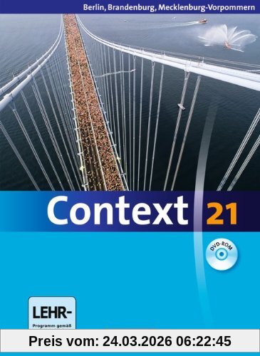 Context 21 - Berlin, Brandenburg und Mecklenburg-Vorpommern: Schülerbuch mit DVD-ROM