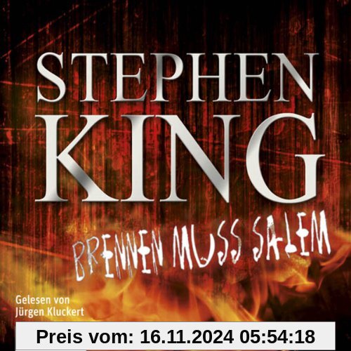 Brennen muss Salem: MP3-CD