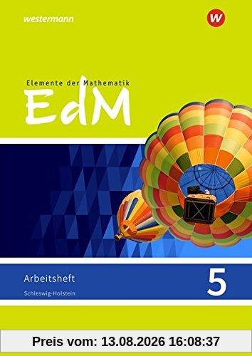 Elemente der Mathematik SI - Ausgabe 2018 für Schleswig-Holstein: Arbeitsheft 5