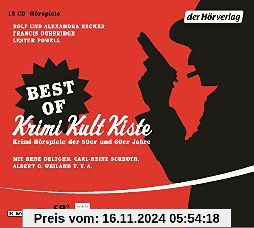 Best of Krimi Kult Kiste: Krimi-Hörspiele der 50er und 60er Jahre