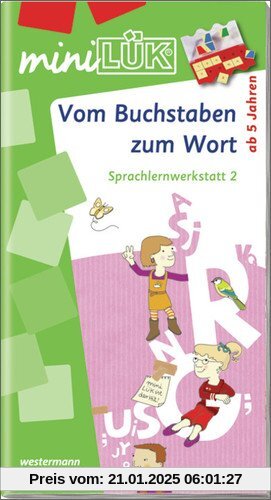 miniLÜK: Vom Buchstaben zum Wort: Sprachlernwerkstatt 2 für Kinder ab 5 Jahren