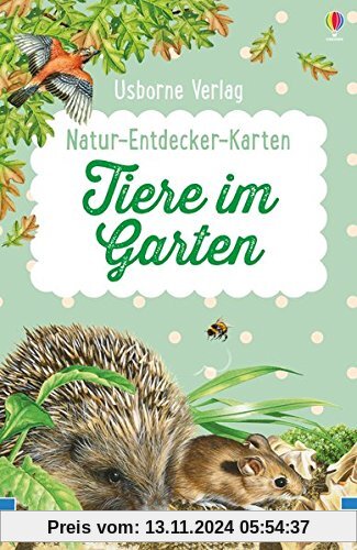 Natur-Entdecker-Karten: Tiere im Garten