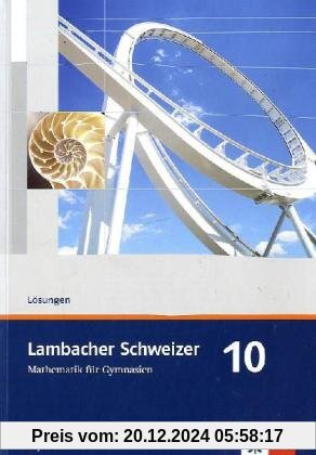 Lambacher Schweizer - Ausgabe für Bayern: Lambacher Schweizer LS Mathematik 10. Lösungen und Materialien Neu. Bayern: Ma