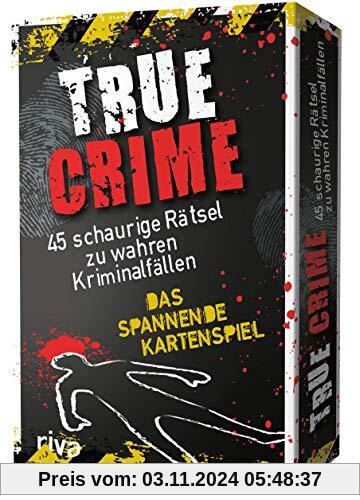 True Crime – 45 schaurige Rätsel zu wahren Kriminalfällen