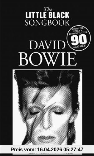 Little Black Songbook David Bowie Csb Guitar Book