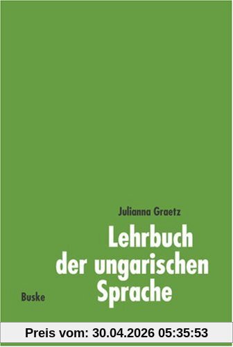 Lehrbuch der ungarischen Sprache, Lehrbuch