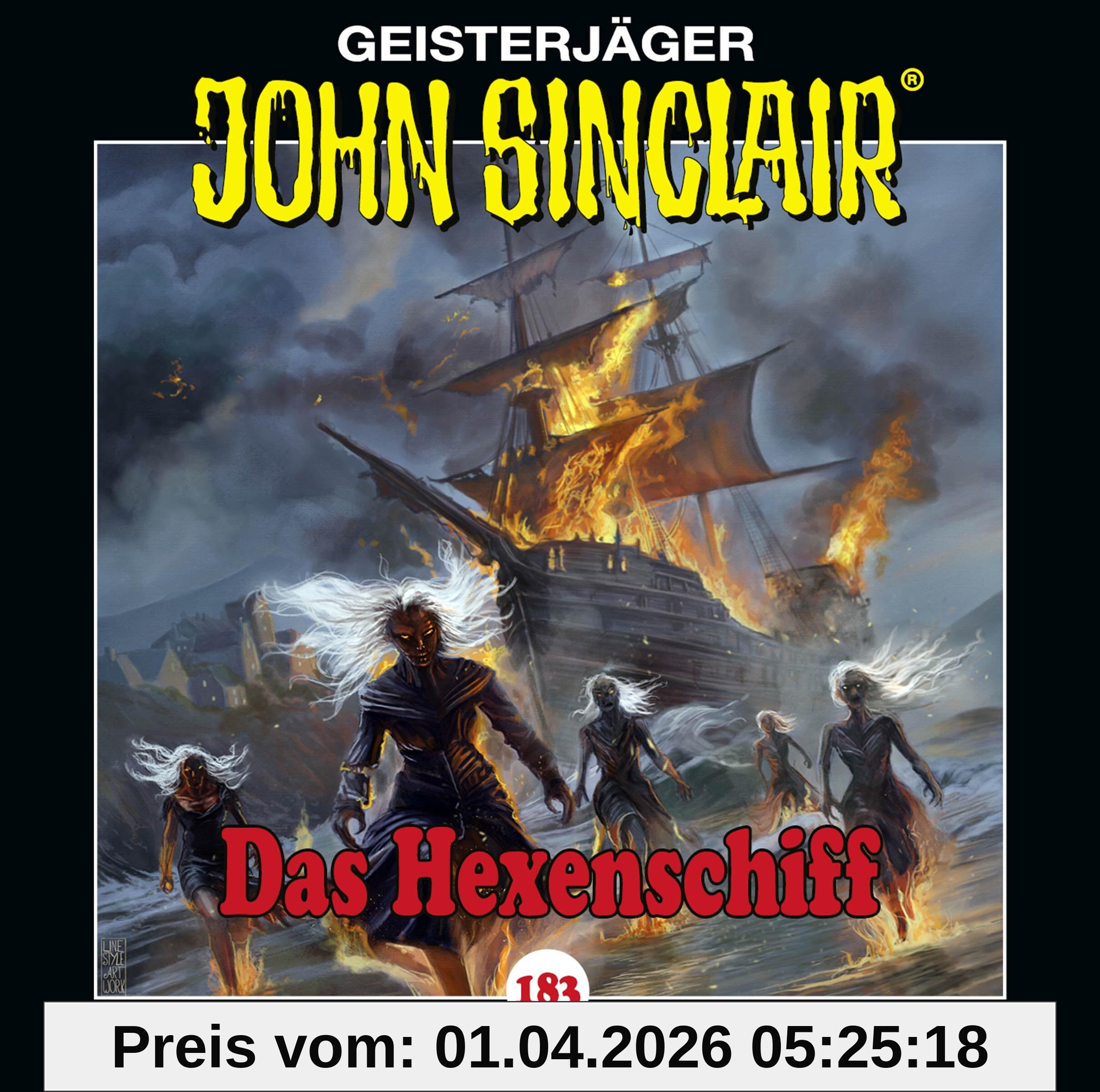 John Sinclair-Folge 183: Das Hexenschiff. Hörspiel. [Import]