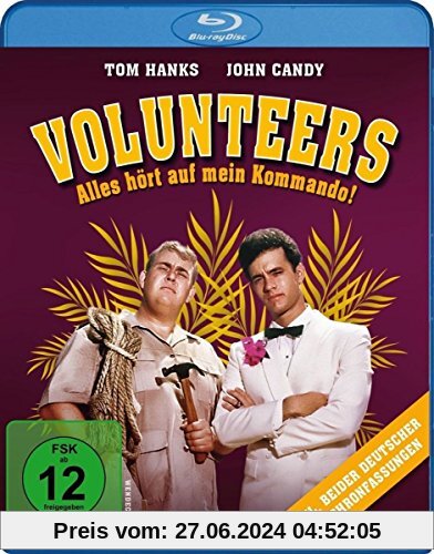 Volunteers - Alles hört auf mein Kommando (Filmjuwelen) [Blu-ray]