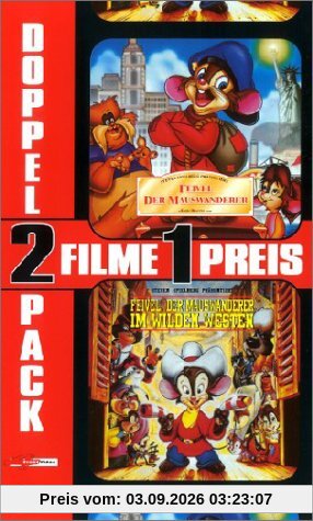 Feivel, der Mauswanderer (Teil 1 & 2) [VHS]