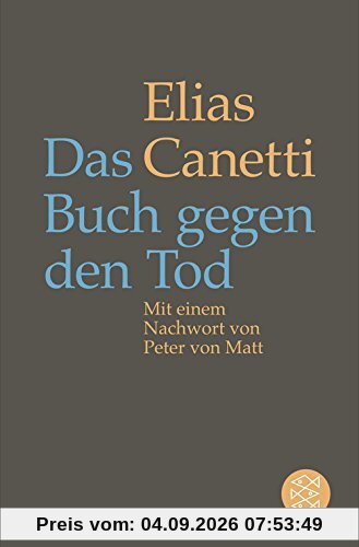 Das Buch gegen den Tod: Mit einem Nachwort von Peter von Matt