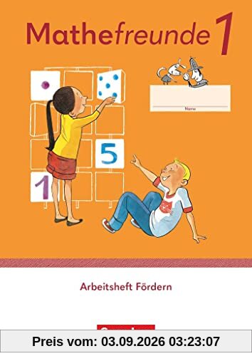 Mathefreunde - Allgemeine Ausgabe 2022 - 1. Schuljahr: Arbeitsheft Fördern