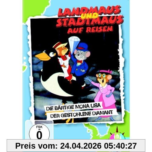 Landmaus und Stadtmaus - Die bärtige Mona Lisa, der gestohlene Diamant