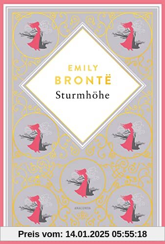 Emily Brontë, Sturmhöhe. Vollständige Ausgabe des englischen Klassikers. Schmuckausgabe mit Goldprägung: „Wuthering Heig