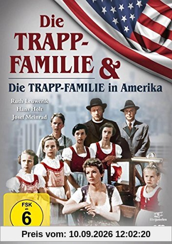 Die Trapp-Familie & Die Trapp-Familie in Amerika - Doppelbox (Filmjuwelen) [2 DVDs]