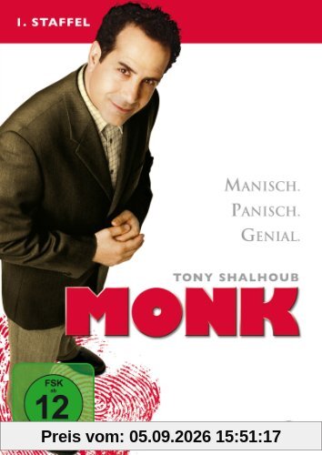 Monk - 1. Staffel (4 DVDs)